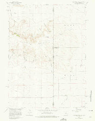 Mc Compsey Pass Wyoming Historical topographic map, 1:24000 scale, 7.5 X 7.5 Minute, Year 1960