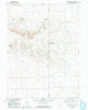 Mc Compsey Pass Wyoming Historical topographic map, 1:24000 scale, 7.5 X 7.5 Minute, Year 1960