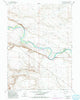 Mc Cullen Bluff Wyoming Historical topographic map, 1:24000 scale, 7.5 X 7.5 Minute, Year 1963