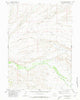 Meadow Canyon Wyoming Historical topographic map, 1:24000 scale, 7.5 X 7.5 Minute, Year 1980