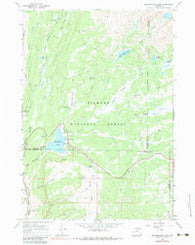 Meadowlark Lake Wyoming Historical topographic map, 1:24000 scale, 7.5 X 7.5 Minute, Year 1967