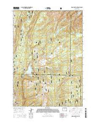 Meadowlark Lake Wyoming Current topographic map, 1:24000 scale, 7.5 X 7.5 Minute, Year 2015
