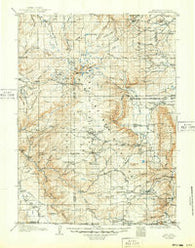 Medicine Bow Wyoming Historical topographic map, 1:125000 scale, 30 X 30 Minute, Year 1908