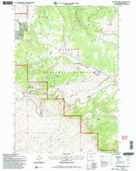 Medicine Wheel Wyoming Historical topographic map, 1:24000 scale, 7.5 X 7.5 Minute, Year 1993