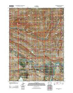 Medicine Bow Wyoming Historical topographic map, 1:24000 scale, 7.5 X 7.5 Minute, Year 2012