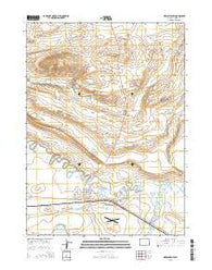 Medicine Bow Wyoming Current topographic map, 1:24000 scale, 7.5 X 7.5 Minute, Year 2015