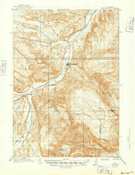 Meeteetse Wyoming Historical topographic map, 1:62500 scale, 15 X 15 Minute, Year 1913