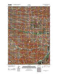 Meeteetse West Wyoming Historical topographic map, 1:24000 scale, 7.5 X 7.5 Minute, Year 2012
