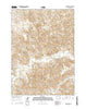 Mercer Draw Wyoming Current topographic map, 1:24000 scale, 7.5 X 7.5 Minute, Year 2015