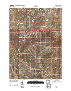 Merino Wyoming Historical topographic map, 1:24000 scale, 7.5 X 7.5 Minute, Year 2012