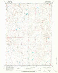 Merino Wyoming Historical topographic map, 1:24000 scale, 7.5 X 7.5 Minute, Year 1968