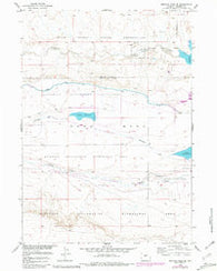Mexican Pass SE Wyoming Historical topographic map, 1:24000 scale, 7.5 X 7.5 Minute, Year 1958