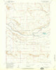 Mexican Pass SW Wyoming Historical topographic map, 1:24000 scale, 7.5 X 7.5 Minute, Year 1958