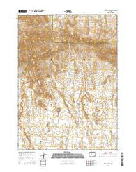 Mexican Pass Wyoming Current topographic map, 1:24000 scale, 7.5 X 7.5 Minute, Year 2015