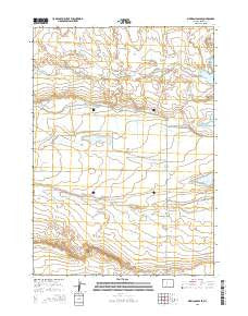 Mexican Pass SE Wyoming Current topographic map, 1:24000 scale, 7.5 X 7.5 Minute, Year 2015