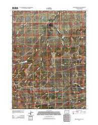 Middlewood Hill Wyoming Historical topographic map, 1:24000 scale, 7.5 X 7.5 Minute, Year 2012