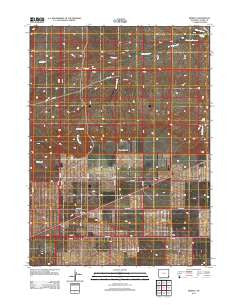 Midway Wyoming Historical topographic map, 1:24000 scale, 7.5 X 7.5 Minute, Year 2012