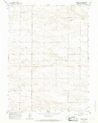 Midway SW Wyoming Historical topographic map, 1:24000 scale, 7.5 X 7.5 Minute, Year 1963
