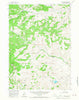 Milk Creek Wyoming Historical topographic map, 1:24000 scale, 7.5 X 7.5 Minute, Year 1956