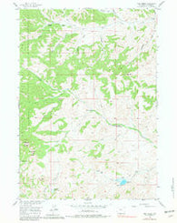 Milk Creek Wyoming Historical topographic map, 1:24000 scale, 7.5 X 7.5 Minute, Year 1956