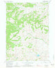 Milk Creek Wyoming Historical topographic map, 1:24000 scale, 7.5 X 7.5 Minute, Year 1956