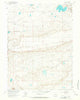 Miller Wyoming Historical topographic map, 1:24000 scale, 7.5 X 7.5 Minute, Year 1962