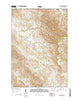 Mitten Butte Wyoming Current topographic map, 1:24000 scale, 7.5 X 7.5 Minute, Year 2015