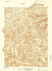 Moccasin Lake Wyoming Historical topographic map, 1:48000 scale, 15 X 15 Minute, Year 1937