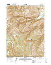 Moccasin Lake Wyoming Current topographic map, 1:24000 scale, 7.5 X 7.5 Minute, Year 2015