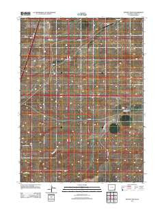 Moffett Ranch Wyoming Historical topographic map, 1:24000 scale, 7.5 X 7.5 Minute, Year 2012