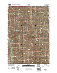 Moneta SE Wyoming Historical topographic map, 1:24000 scale, 7.5 X 7.5 Minute, Year 2012