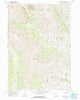 Monument Peak Wyoming Historical topographic map, 1:24000 scale, 7.5 X 7.5 Minute, Year 1967