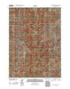 Monument Butte NE Wyoming Historical topographic map, 1:24000 scale, 7.5 X 7.5 Minute, Year 2012