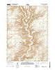 Monument Butte NE Wyoming Current topographic map, 1:24000 scale, 7.5 X 7.5 Minute, Year 2015