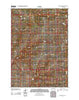 Monument Hill Wyoming Historical topographic map, 1:24000 scale, 7.5 X 7.5 Minute, Year 2012