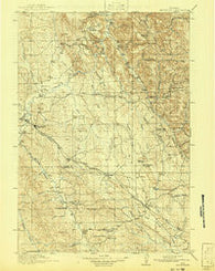 Moorcroft Wyoming Historical topographic map, 1:62500 scale, 15 X 15 Minute, Year 1918