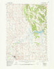 Moorcroft Wyoming Historical topographic map, 1:62500 scale, 15 X 15 Minute, Year 1957