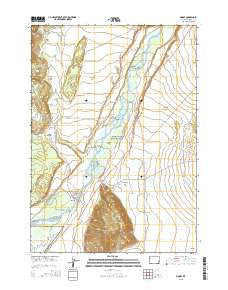 Moose Wyoming Current topographic map, 1:24000 scale, 7.5 X 7.5 Minute, Year 2015
