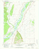 Moose Wyoming Historical topographic map, 1:24000 scale, 7.5 X 7.5 Minute, Year 1968