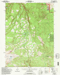 Morgan Wyoming Historical topographic map, 1:24000 scale, 7.5 X 7.5 Minute, Year 1992