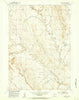 Morrisey NE Wyoming Historical topographic map, 1:24000 scale, 7.5 X 7.5 Minute, Year 1951