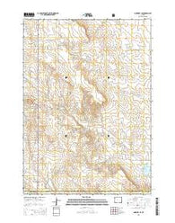 Morrisey SE Wyoming Current topographic map, 1:24000 scale, 7.5 X 7.5 Minute, Year 2015