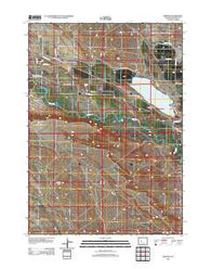 Morton Wyoming Historical topographic map, 1:24000 scale, 7.5 X 7.5 Minute, Year 2012