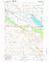 Morton Wyoming Historical topographic map, 1:24000 scale, 7.5 X 7.5 Minute, Year 1959