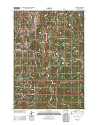 Moskee Wyoming Historical topographic map, 1:24000 scale, 7.5 X 7.5 Minute, Year 2012
