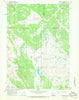 Mosquito Lake Wyoming Historical topographic map, 1:24000 scale, 7.5 X 7.5 Minute, Year 1967
