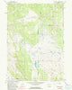 Mosquito Lake Wyoming Historical topographic map, 1:24000 scale, 7.5 X 7.5 Minute, Year 1967