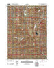 Moss Agate Reservoir Wyoming Historical topographic map, 1:24000 scale, 7.5 X 7.5 Minute, Year 2012