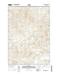 Moulton Creek Wyoming Current topographic map, 1:24000 scale, 7.5 X 7.5 Minute, Year 2015