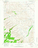 Mount Arter SE Wyoming Historical topographic map, 1:24000 scale, 7.5 X 7.5 Minute, Year 1953